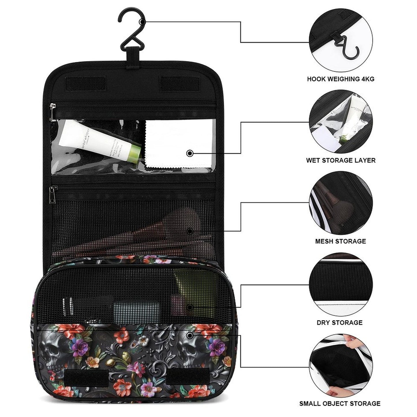 ORCA - HANGING TOILETRY BAG-PREORDER CLOSING 8/26