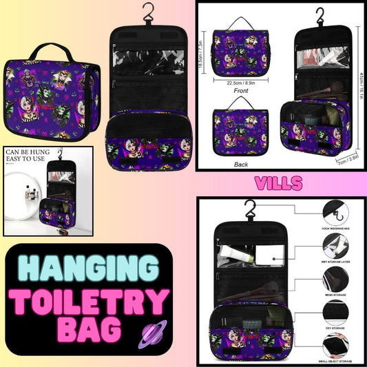 VILLS - HANGING TOILETRY BAG-PREORDER CLOSING 8/26
