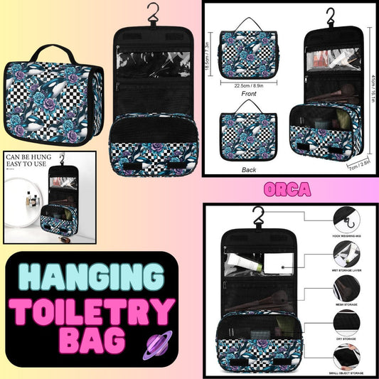 ORCA - HANGING TOILETRY BAG-PREORDER CLOSING 8/26