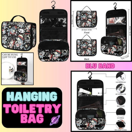 BLU BAND - HANGING TOILETRY BAG-PREORDER CLOSING 8/26
