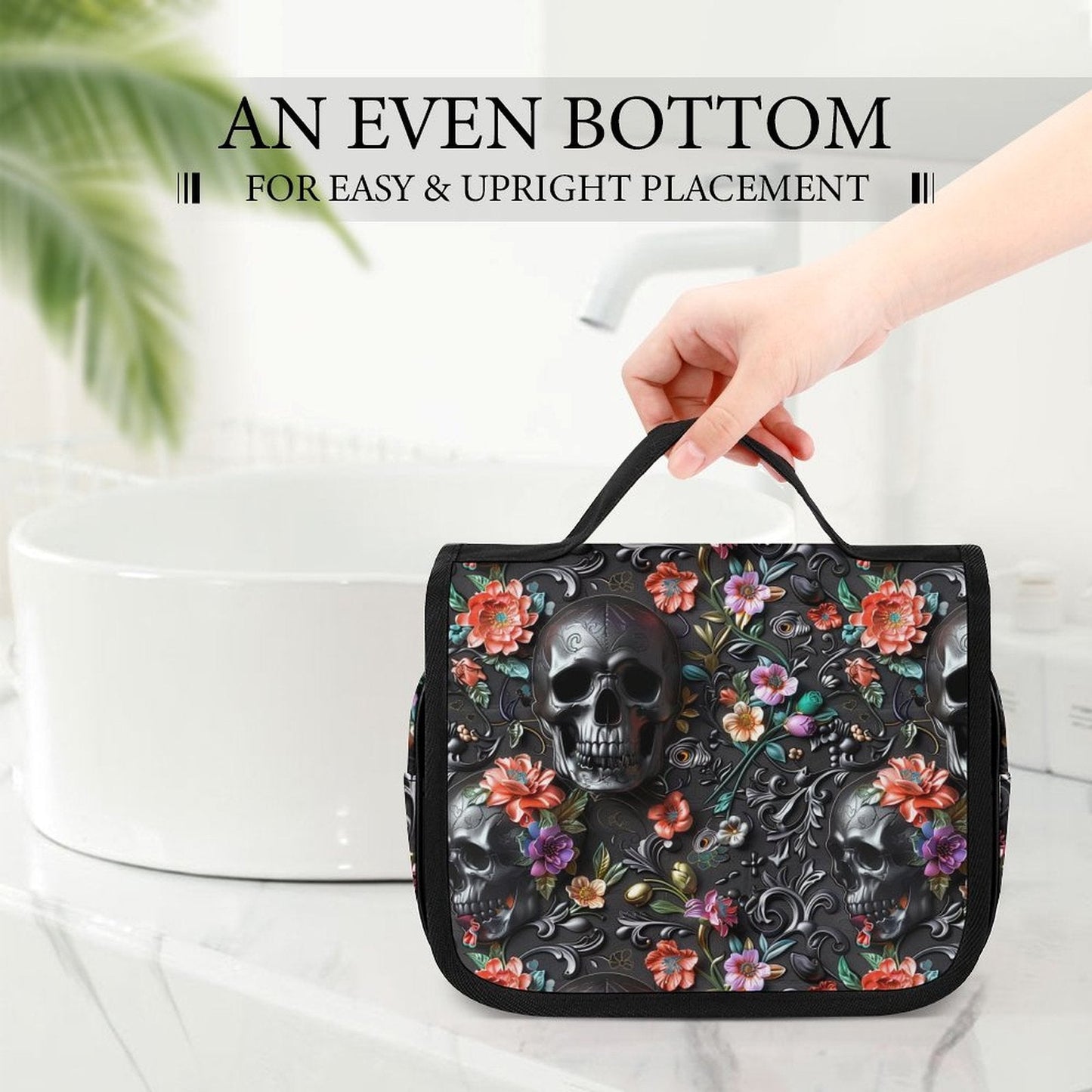 BUTTON EYES - HANGING TOILETRY BAG-PREORDER CLOSING 8/26