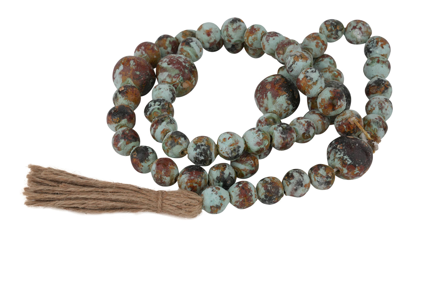 Todos Santos Tassel Beads -Turquoise-23-26 inch