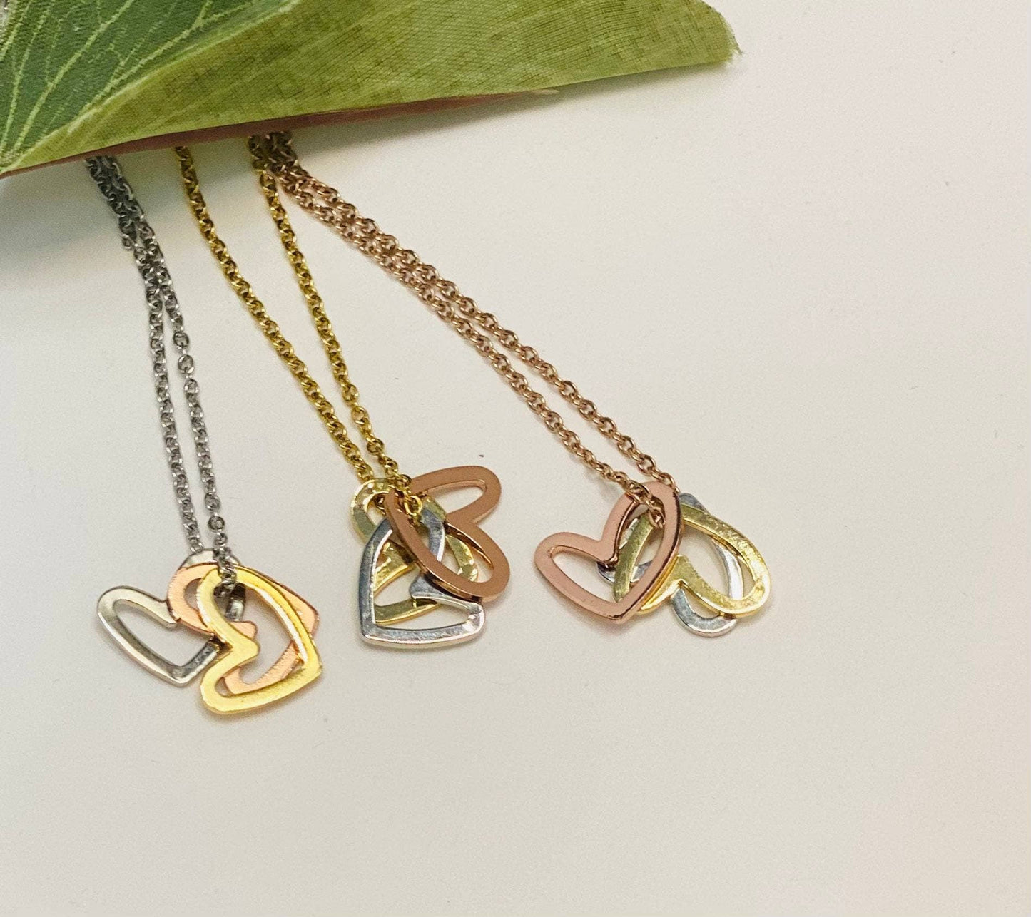 Encouragement Gift, Keepsake Heart Necklace: Silver / Necklace & Card Only