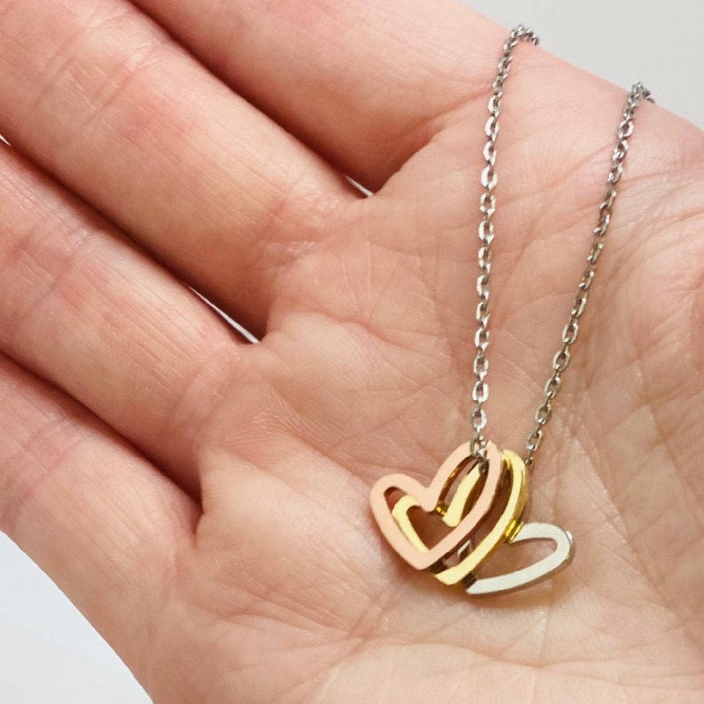 Deuteronomy 31 8 necklace: Silver/Necklace & Card Only