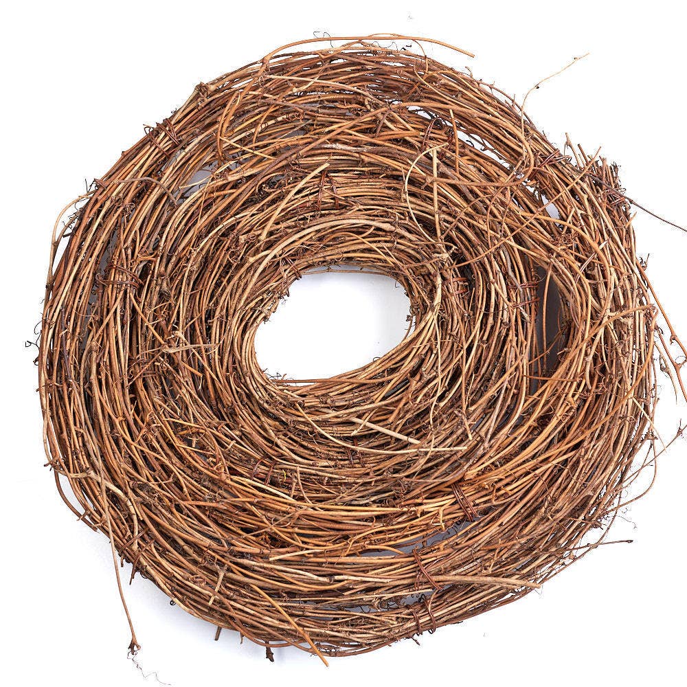 15' Dried Natural Grapevine Twig Garland