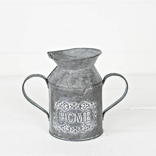 Tin Milk Bucket with double handle