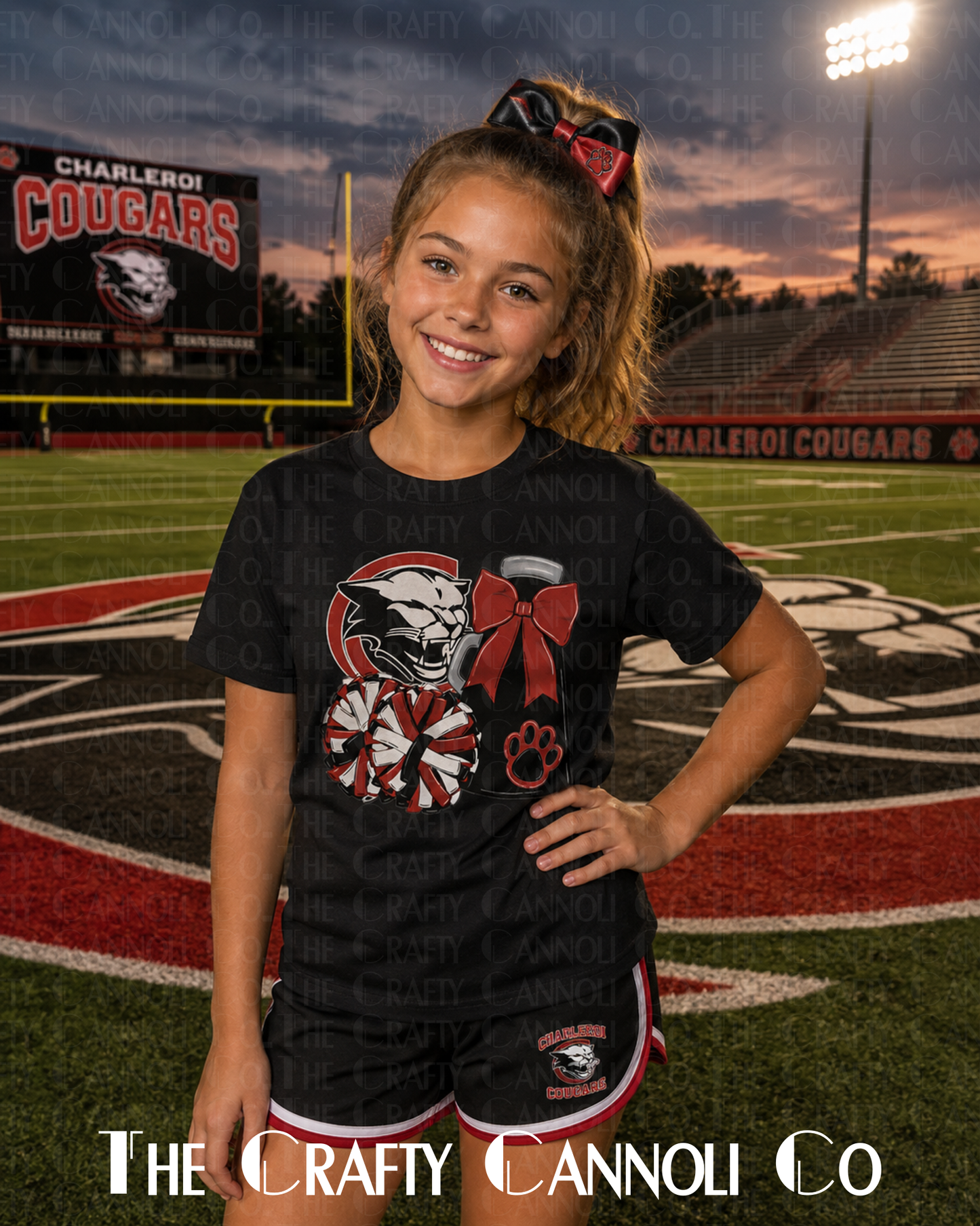 Mascot Megaphone Pom