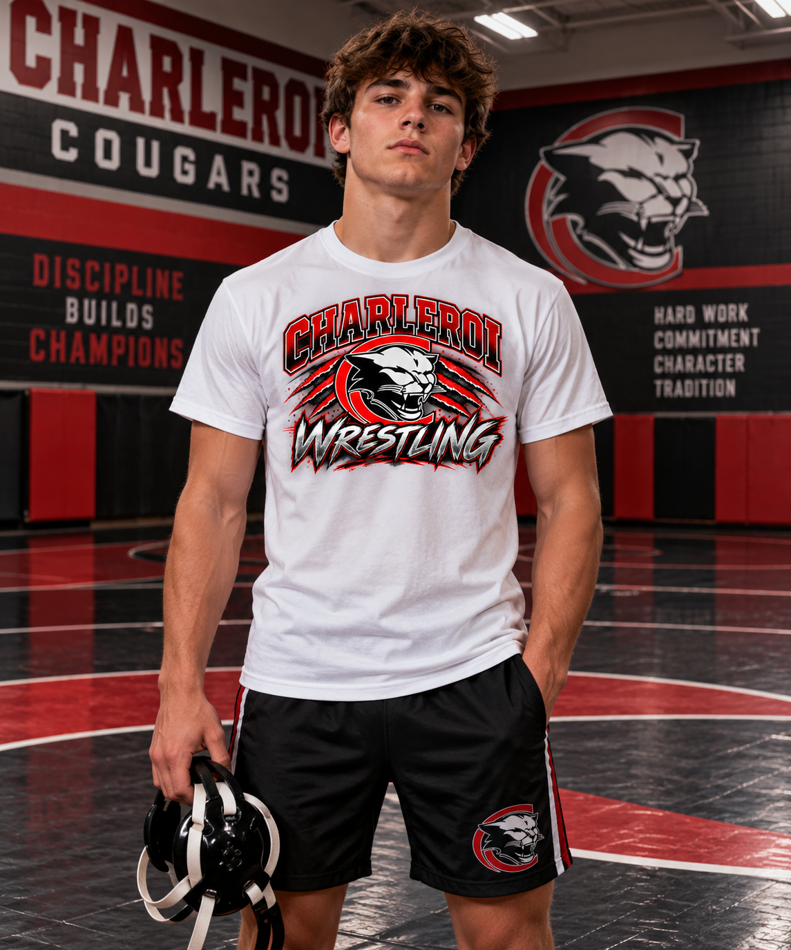 Cougars Wrestle