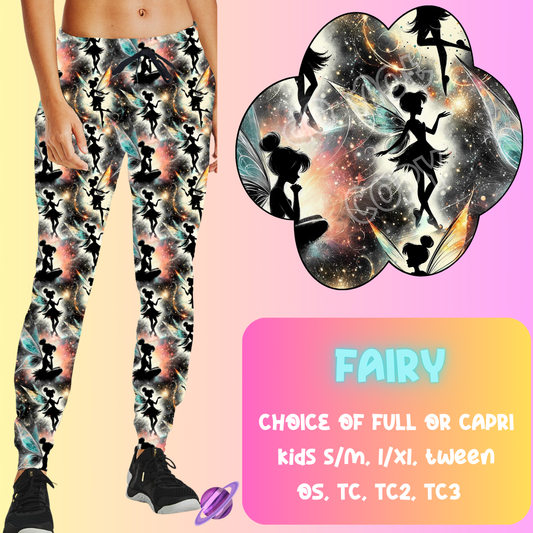 FAIRY - SPARKLE RUN- JOGGER /CAPRI PREORDER CLOSING 8/21