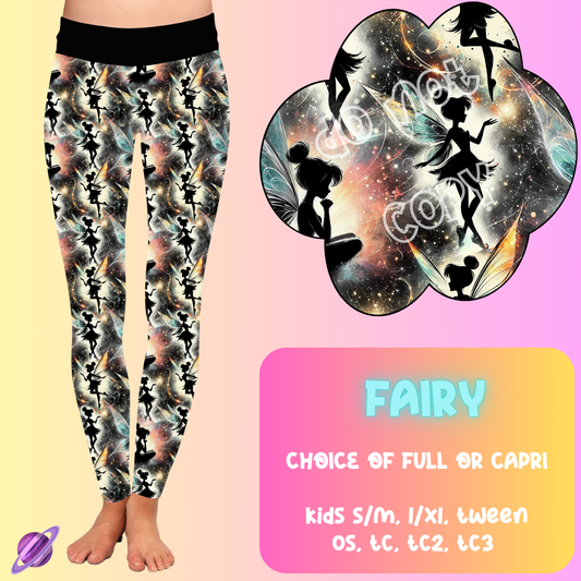 FAIRY - SPARKLE RUN - LEGGING/CAPRI PREORDER CLOSING 8/21