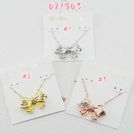 KS Bow Necklace
