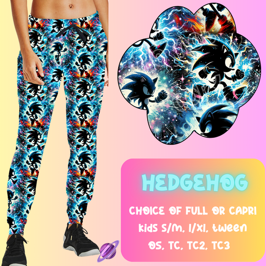 HEDGEHOG - SPARKLE RUN- JOGGER /CAPRI PREORDER CLOSING 8/21