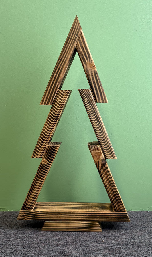 Handmade Wooden Christmas Tree