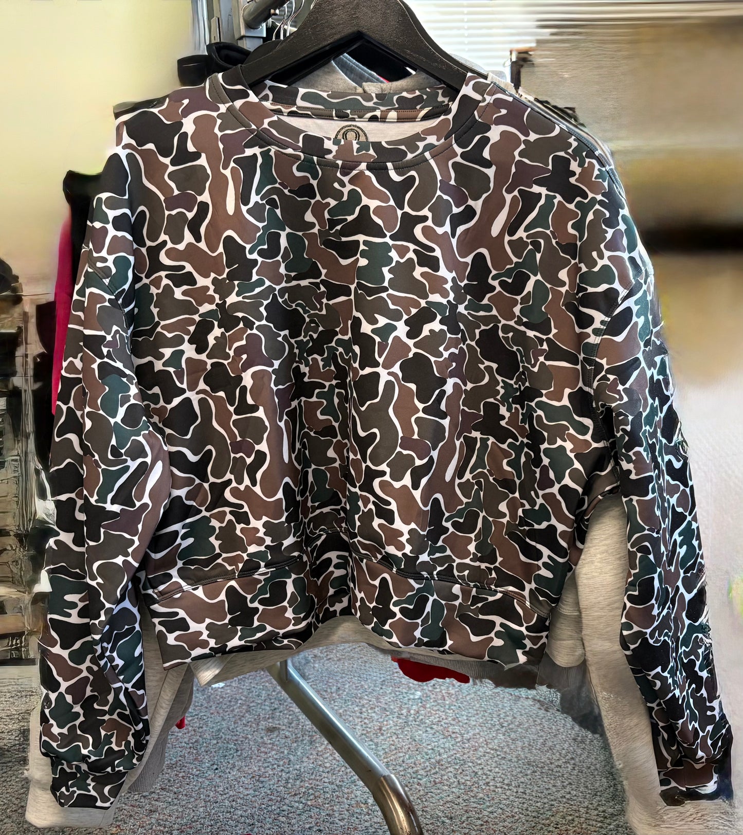 Lulu Crop Crewneck