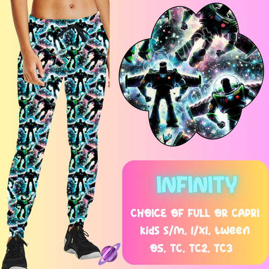 INFINITY - SPARKLE RUN- JOGGER /CAPRI PREORDER CLOSING 8/21