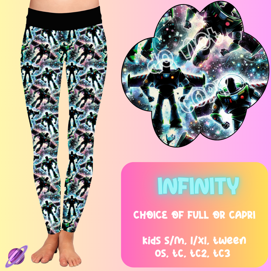 INFINITY - SPARKLE RUN - LEGGING/CAPRI PREORDER CLOSING 8/21