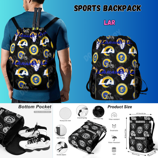 LAR-FB SPORTS BACKPACKS PREORDER CLOSING 8/11