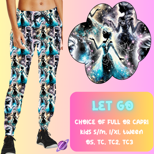 LET GO - SPARKLE RUN- JOGGER /CAPRI PREORDER CLOSING 8/21
