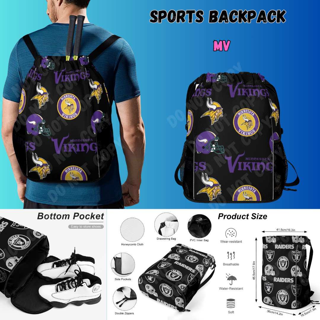 MV-FB SPORTS BACKPACKS PREORDER CLOSING 8/11