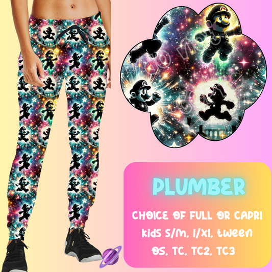 PLUMBER- SPARKLE RUN- JOGGER /CAPRI PREORDER CLOSING 8/21