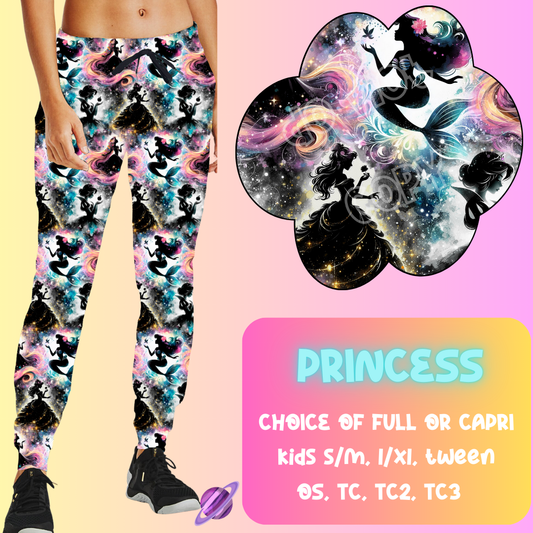 PRINCESS- SPARKLE RUN- JOGGER /CAPRI PREORDER CLOSING 8/21
