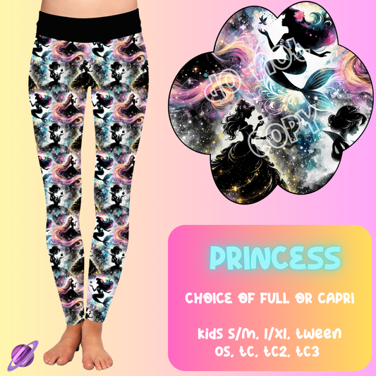 PRINCESS - SPARKLE RUN - LEGGING/CAPRI PREORDER CLOSING 8/21