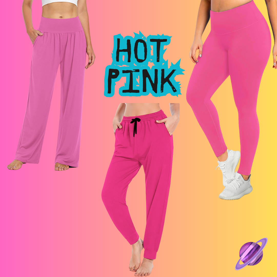 SOLID HOT PINK - SOLIDS RUN - LEGGING/CAPRI PREORDER CLOSING 8/16
