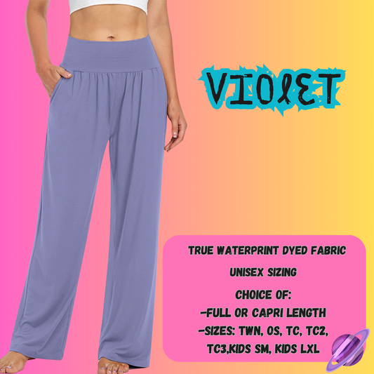 SOLID VIOLET - SOLID RUN - LOUNGER/CAPRI PREORDER CLOSING 8/16