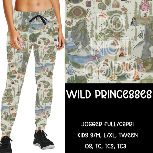 WILD PRINCESSES -B96 JOGGER/CAPRI PREORDER CLOSING 8/9