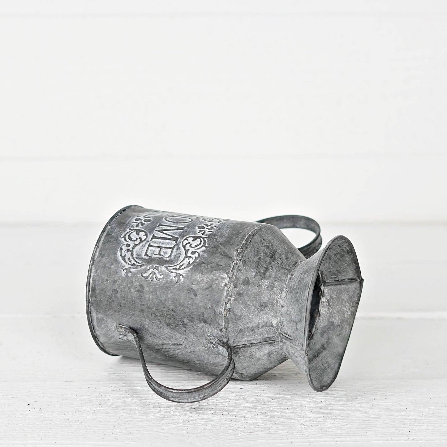 Tin Milk Bucket with double handle