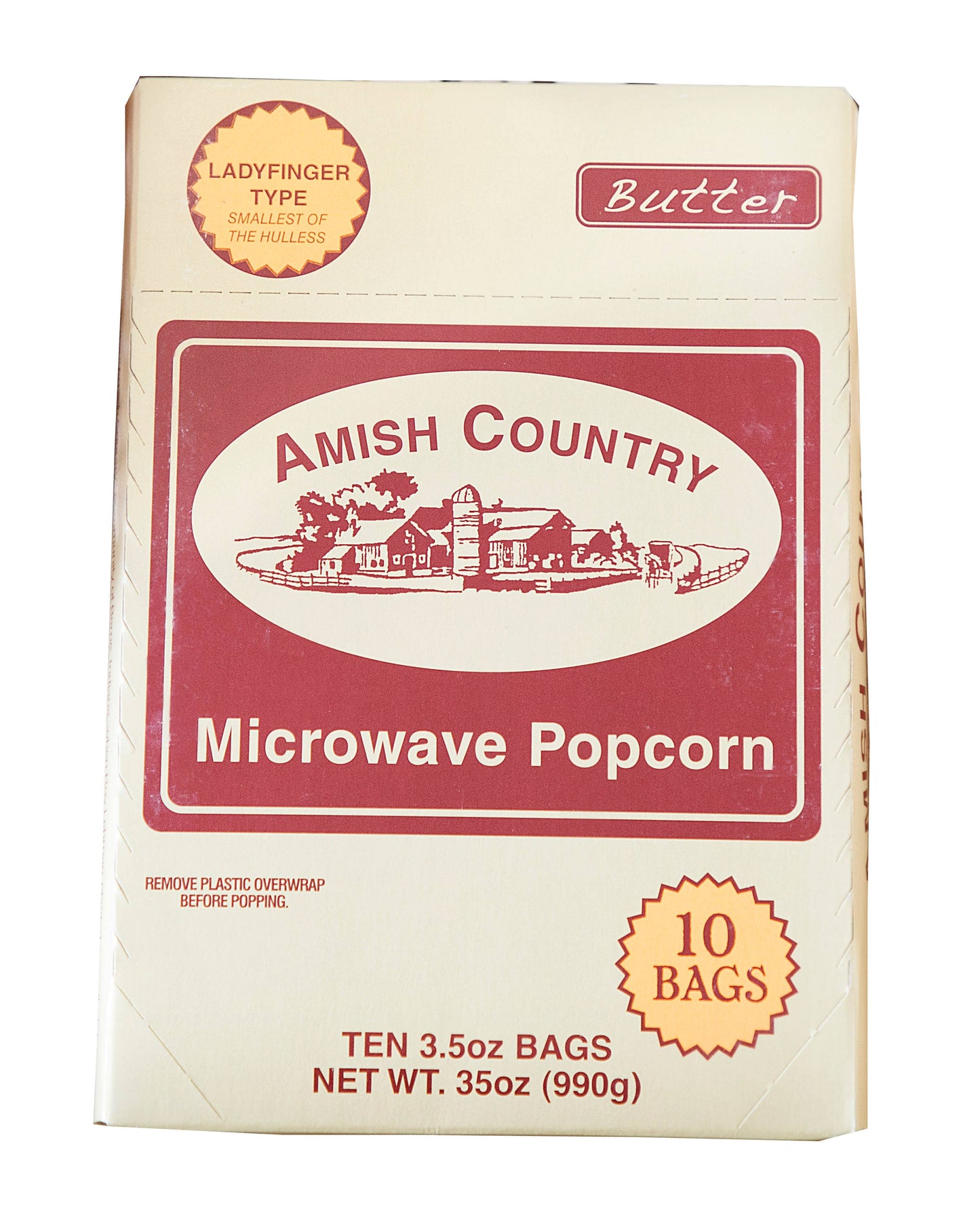 Amish Country Microwave Popcorn, 3.5 oz bag
