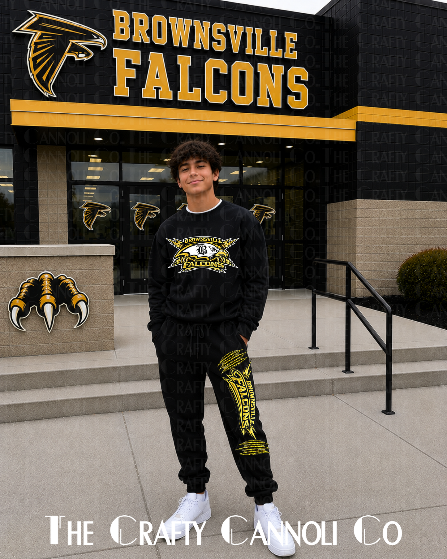 Brownsville Falcons Sweat Set