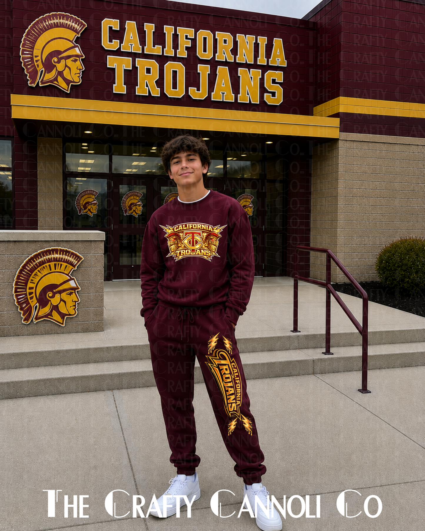 California Trojans Sweat Set