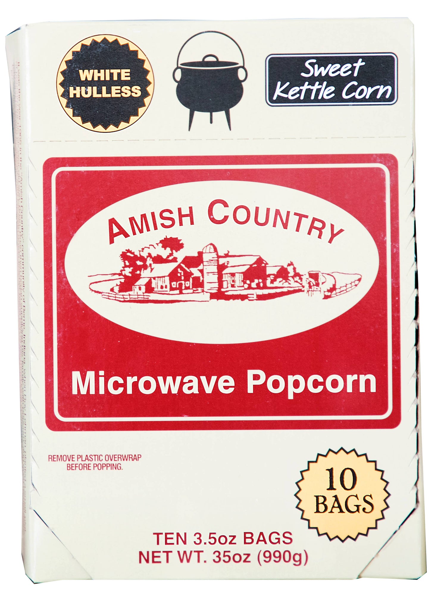 Amish Country Microwave Popcorn, 3.5 oz bag