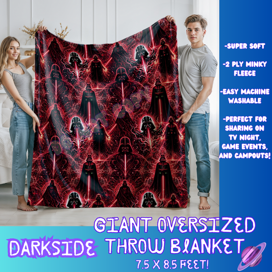 DARKSIDE- GIANT SHAREABLE THROW BLANKETS ROUND 7 -PREORDER CLOSING 8/18