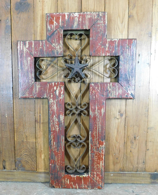 San Angelo Handmade Wall Scroll Cross