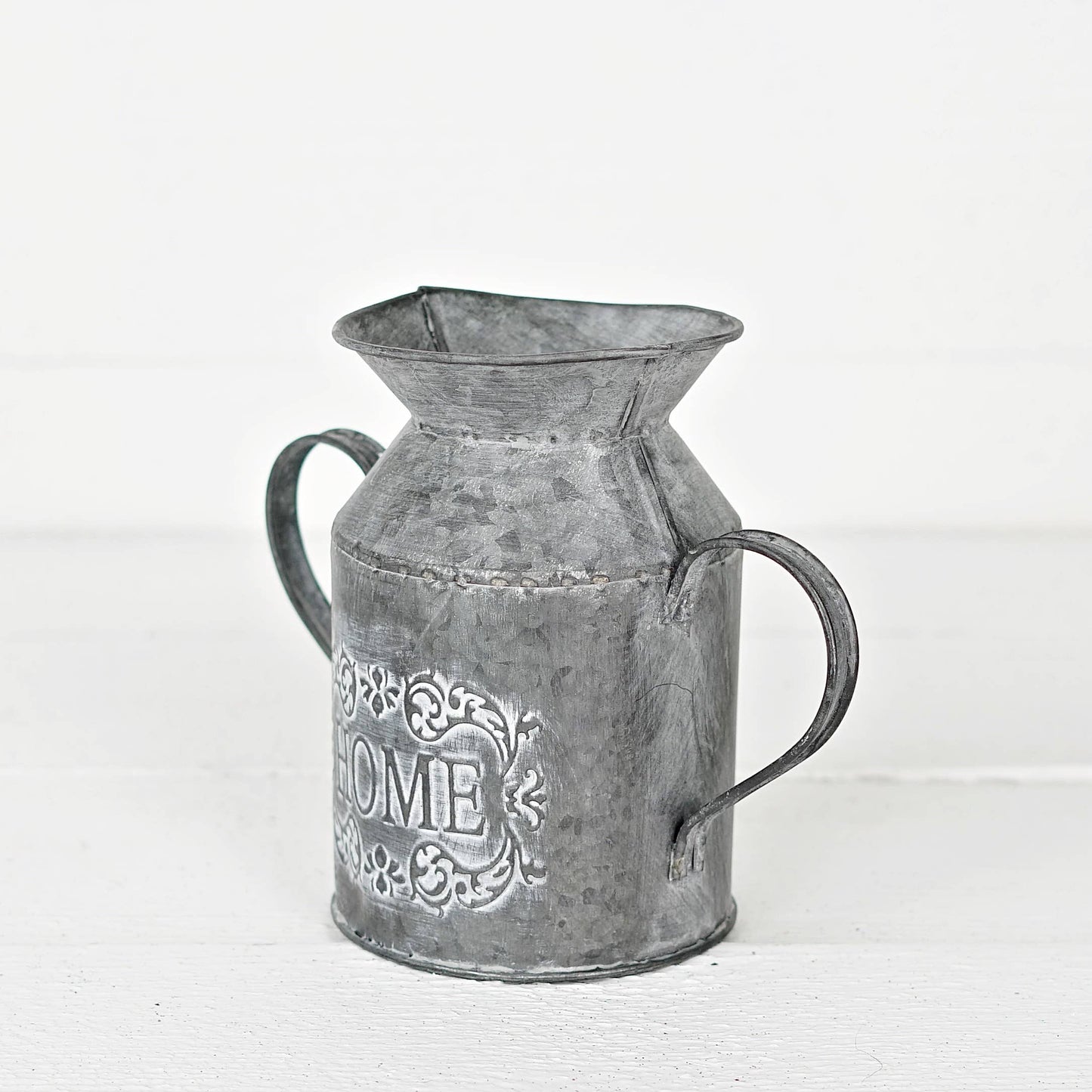 Tin Milk Bucket with double handle