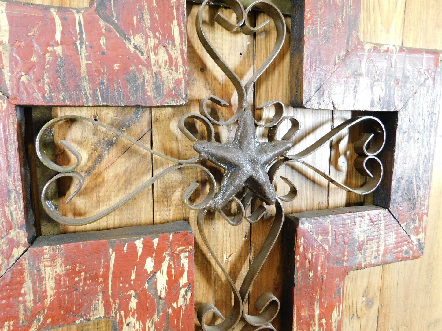 San Angelo Handmade Wall Scroll Cross