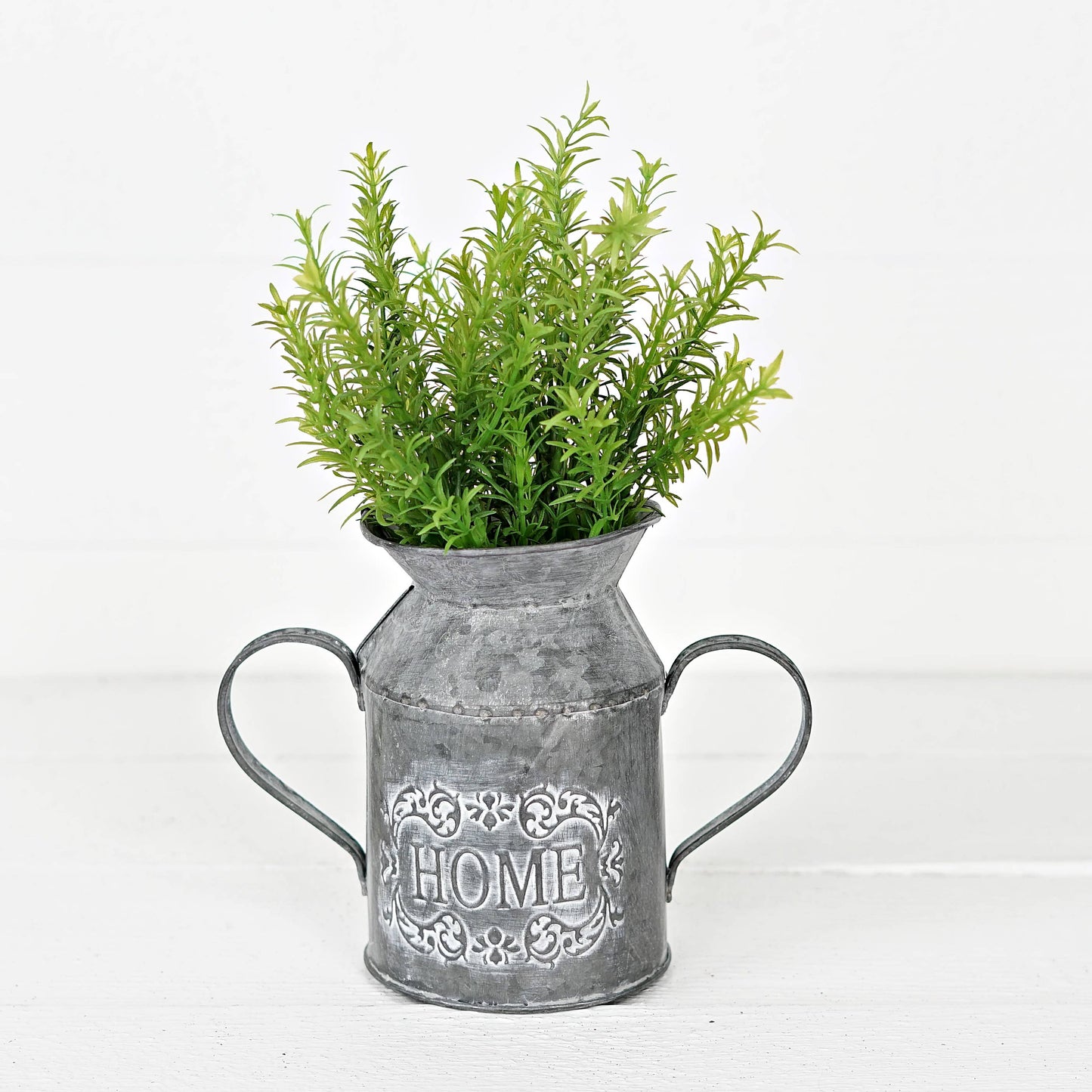 Tin Milk Bucket with double handle