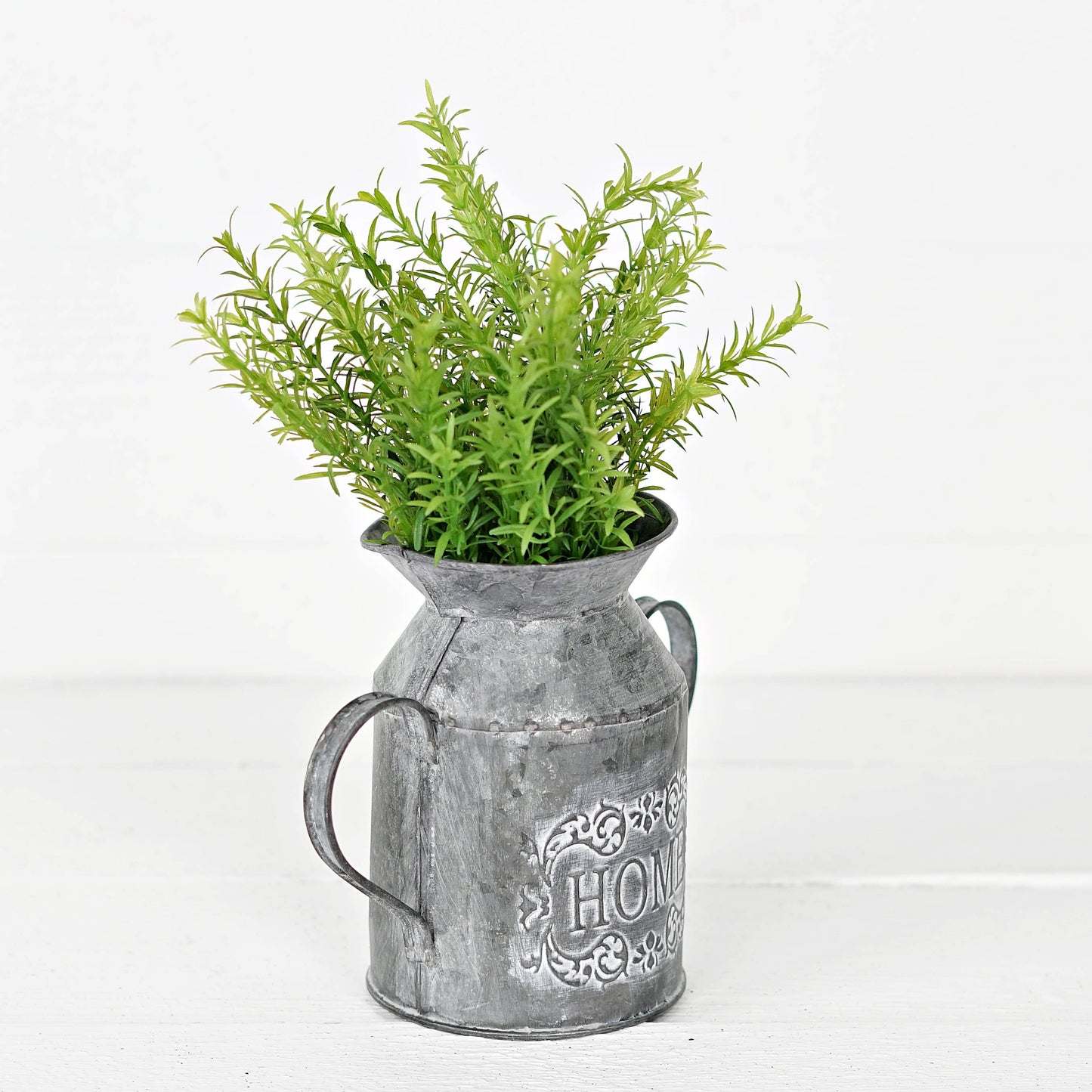 Tin Milk Bucket with double handle