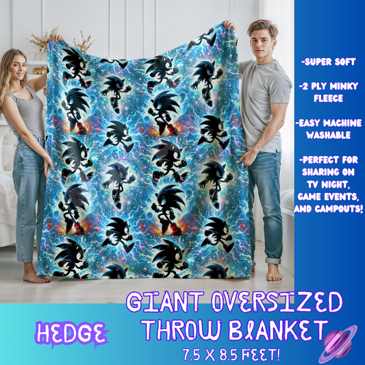 HEDGE- GIANT SHAREABLE THROW BLANKETS ROUND 7 -PREORDER CLOSING 8/18