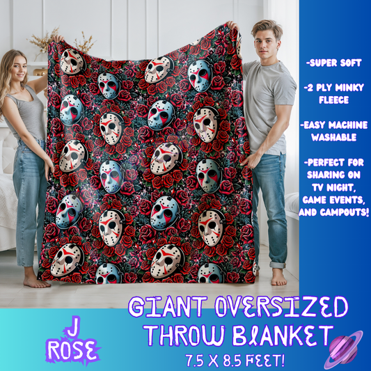 J ROSE- GIANT SHAREABLE THROW BLANKETS ROUND 7 -PREORDER CLOSING 8/18