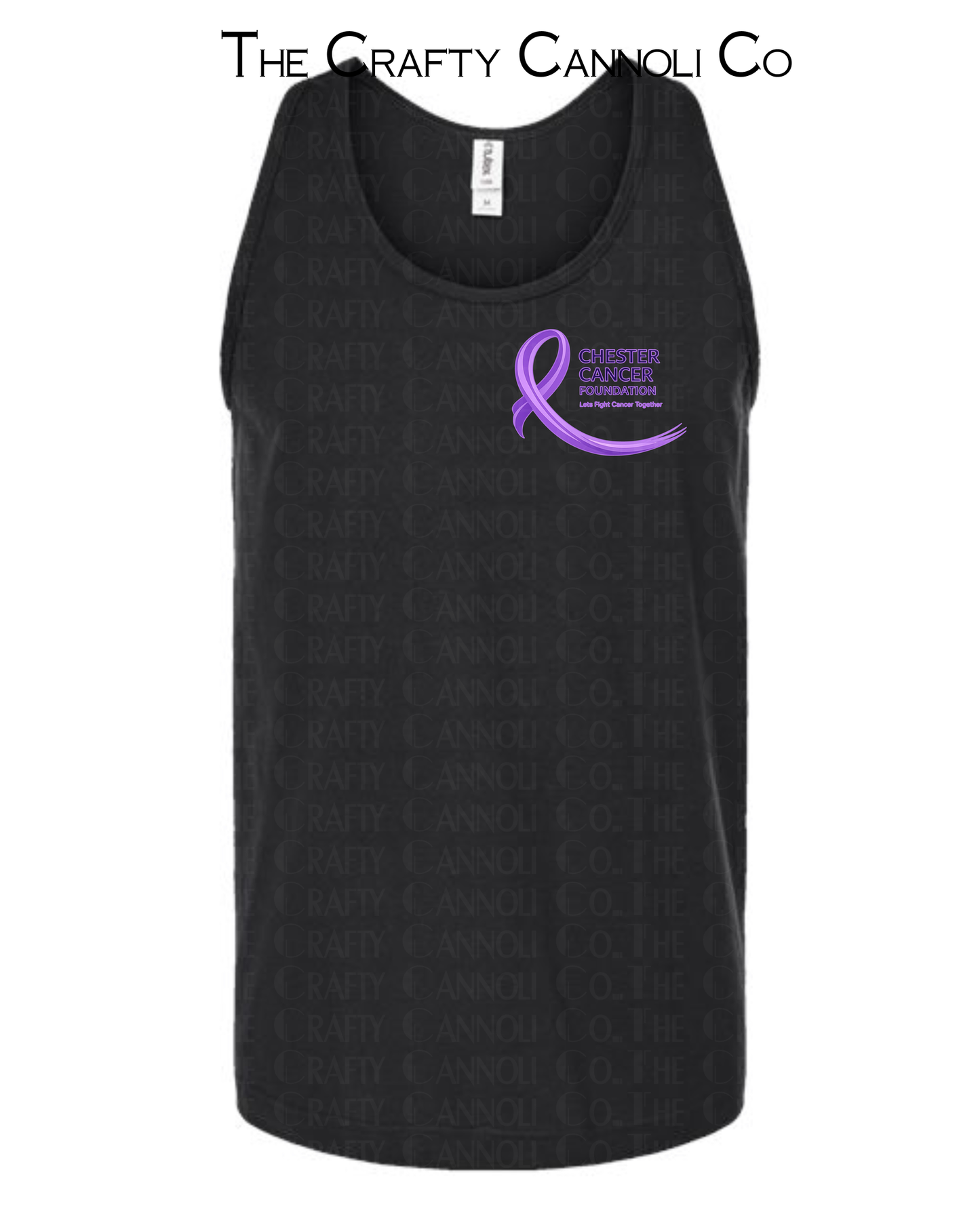 Chester Cancer Foundation Logo Men's Tank