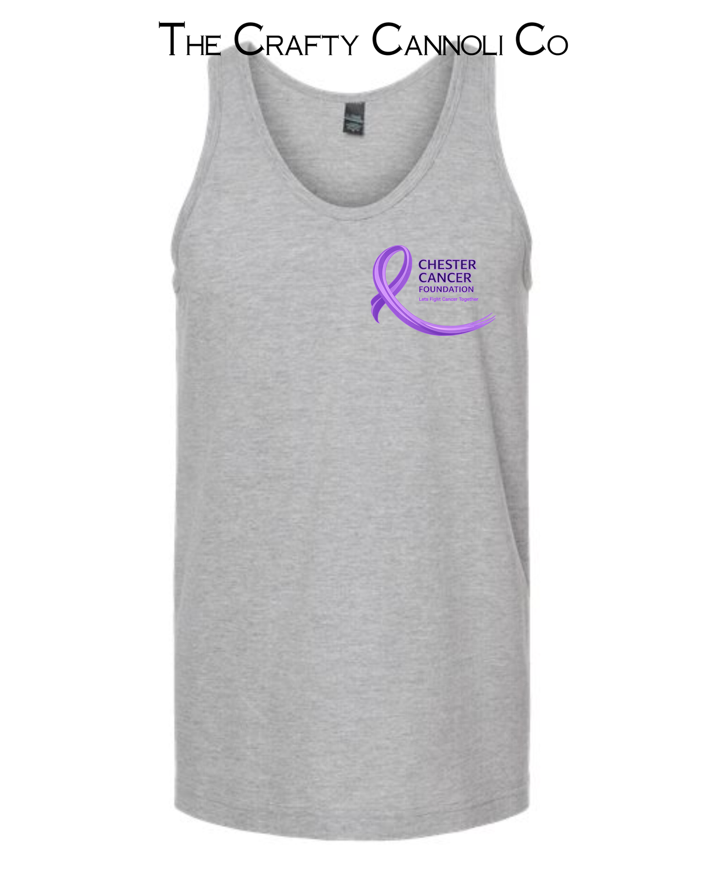 Chester Cancer Foundation Logo Men's Tank