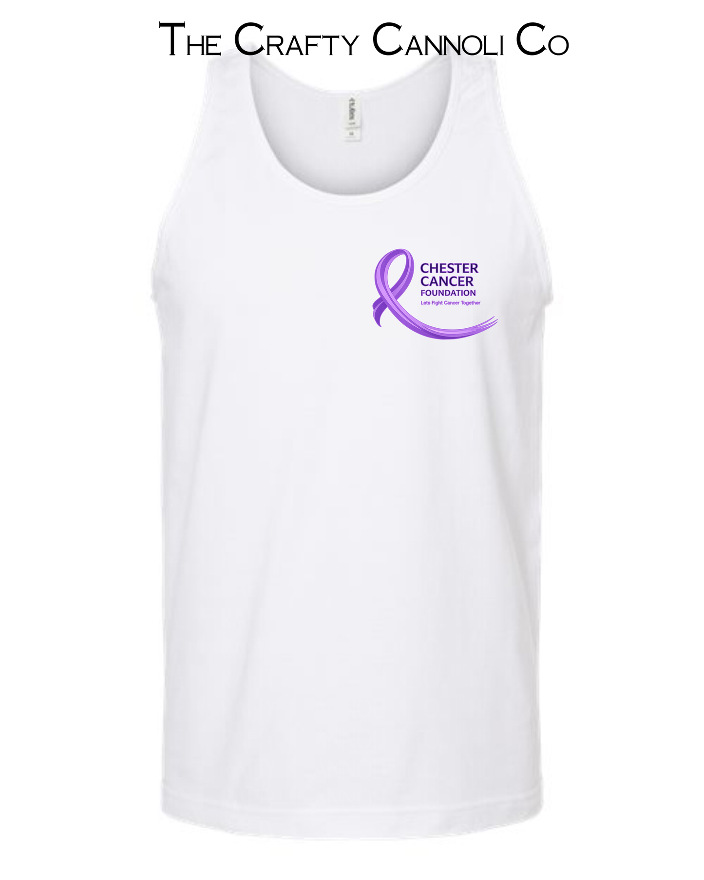 Chester Cancer Foundation Logo Men's Tank