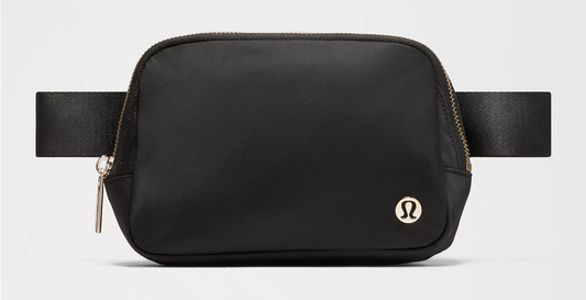 Lulu Everywhere Belt Bag: Black