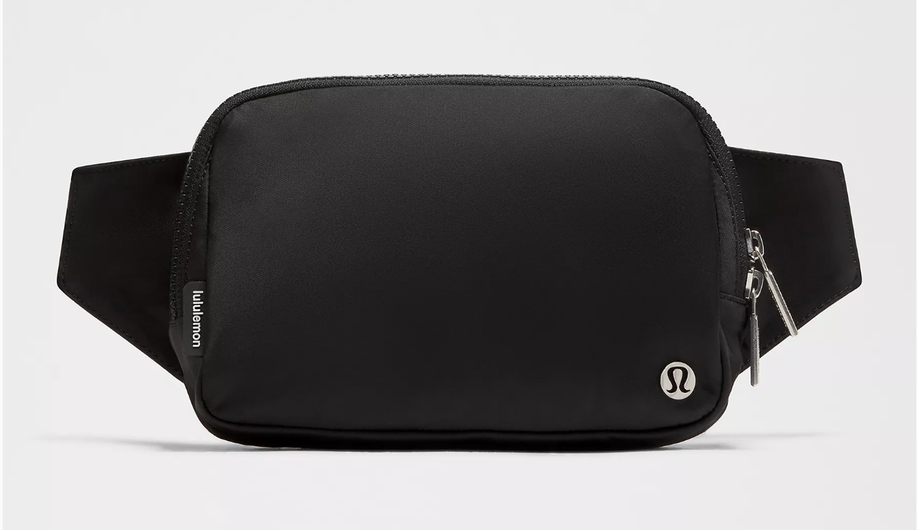 Lulu Everywhere Belt Bag: Black