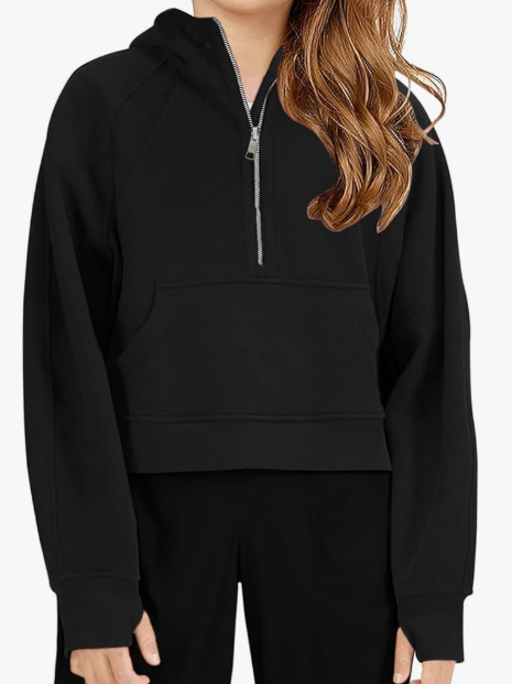 Lulu Girl's Half-Zip