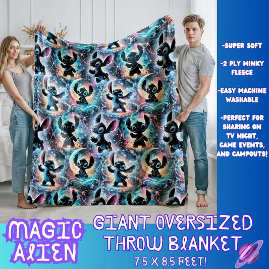 MAGIC ALIEN- GIANT SHAREABLE THROW BLANKETS ROUND 7 -PREORDER CLOSING 8/18