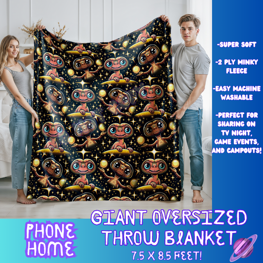 PHONE HOME- GIANT SHAREABLE THROW BLANKETS ROUND 7 -PREORDER CLOSING 8/18